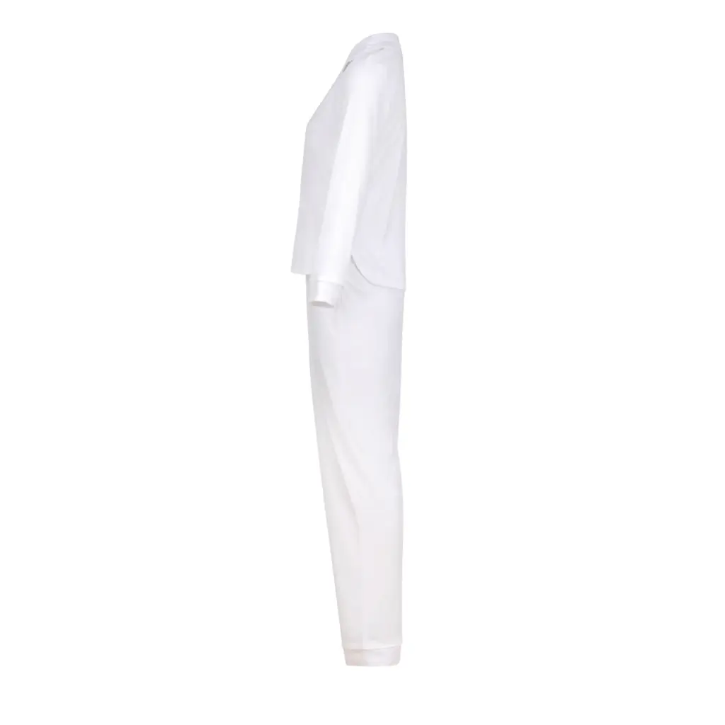 PS_TC056-S_IVORY - Hidalgo-werbeartikel Superzachte damespyjama, ivory — productfoto 6
