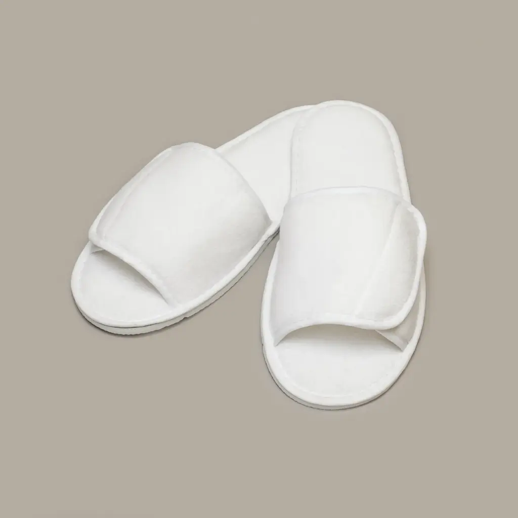 PS_TC067_WHITE - Hidalgo Open Toe Slippers, white — productfoto 4
