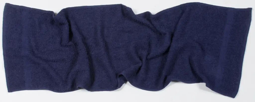 Klassieke sporthanddoek, navy — productfoto 5