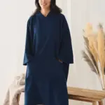 Badstof poncho