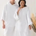 Badstof poncho — productfoto 2
