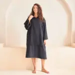 Badstof poncho — productfoto 3