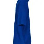 Badstof poncho, royal — productfoto 6