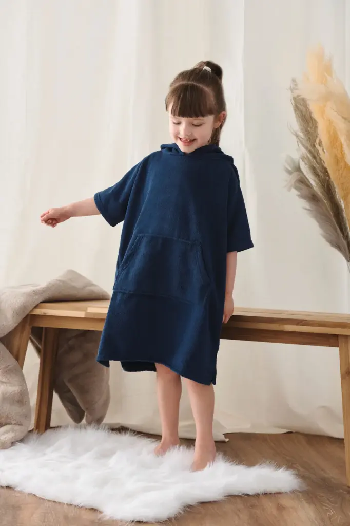 Badstof kinderponcho
