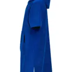 Badstof kinderponcho, royal — productfoto 4