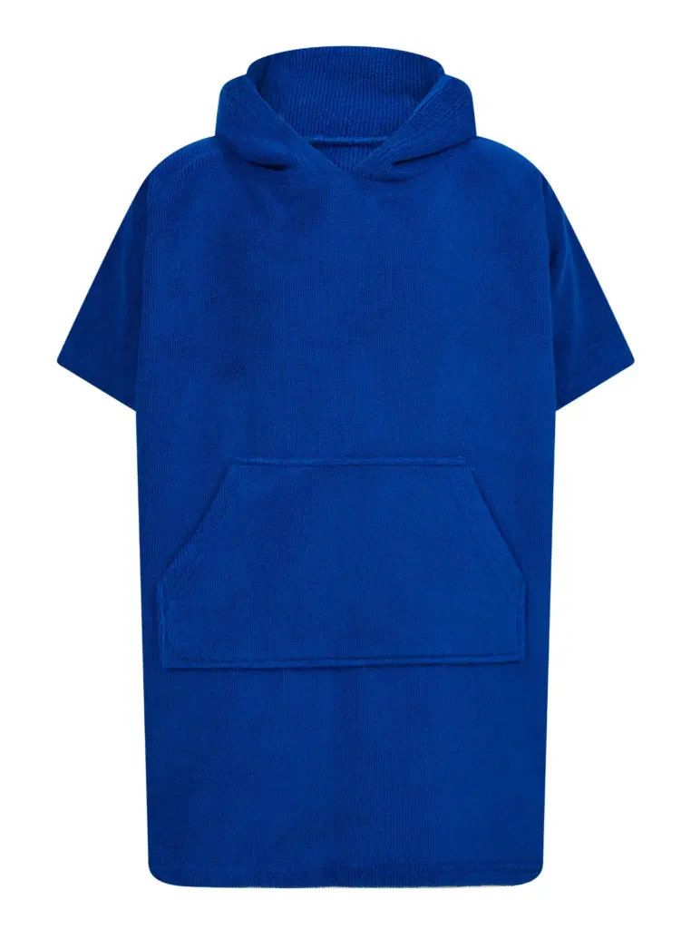 PS_TC811_ROYAL - Hidalgo Badstof kinderponcho, royal — productfoto 5