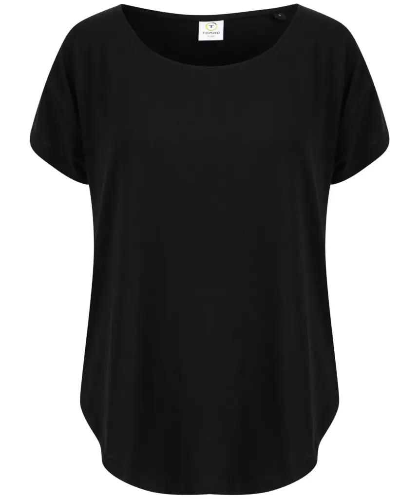 Printed TL527 Women's Oversized Scoop Neck T-shirt XS-XXL — product photo 6