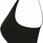 Ladie's Naadloze sport-BH, black — productfoto 1