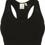 Ladie's Naadloze sport-BH, black — productfoto 4