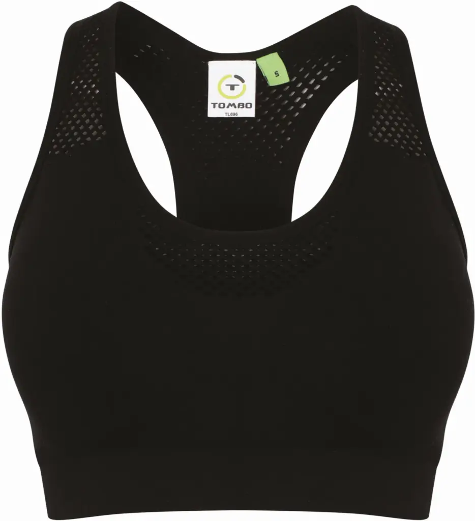 Custom Printed Seamless Sports Bra TL696 Racerback XS S M L — product photo 4
