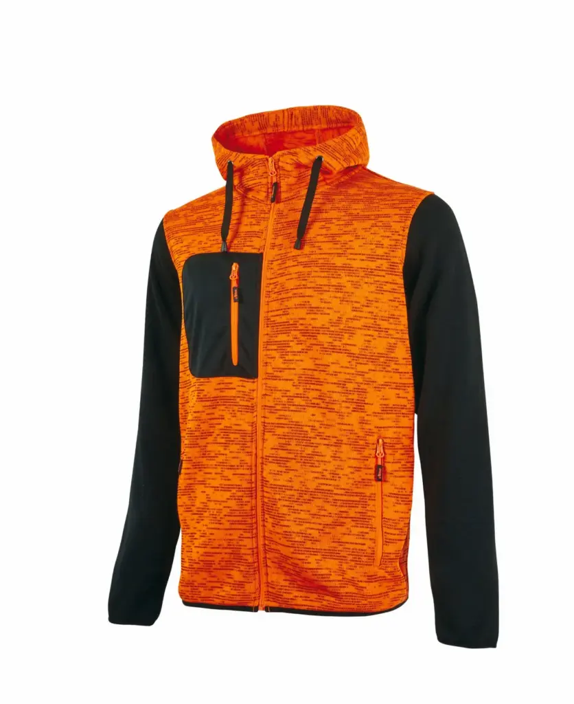 Sweatvest Rainbow met capuchon