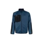 Full zip sweater HULL, deep blue — productfoto 4