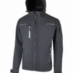 Softshelljack Space, asphalt grey — productfoto 2