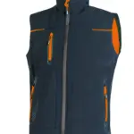 Softshell gilet Universe, deep blue — productfoto 4