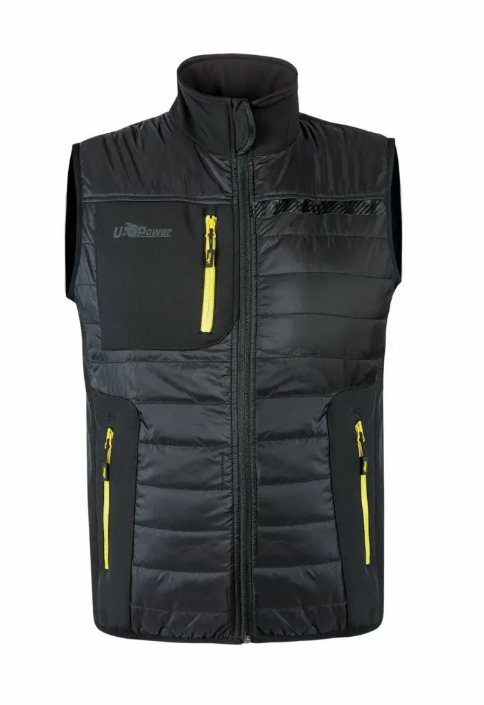 PS_UPFU278_BLACKCARBON - Hidalgo-werbeartikel Bodywarmer Wall heren, black carbon — productfoto 3