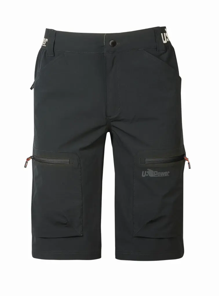 Herenbermuda Ares, asphalt grey — productfoto 2
