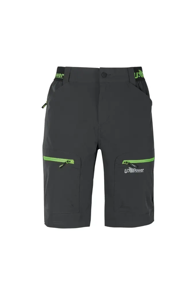 Herenbermuda Ares, asphalt grey green — productfoto 3