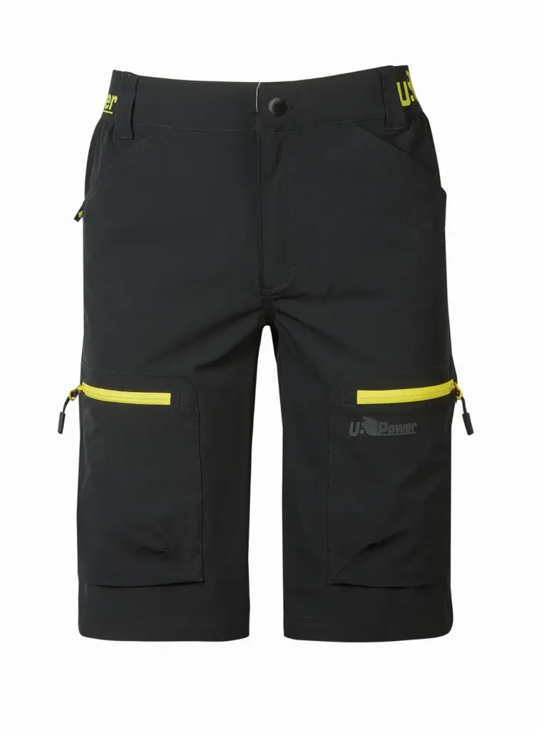 Herenbermuda Ares, black carbon — productfoto 4