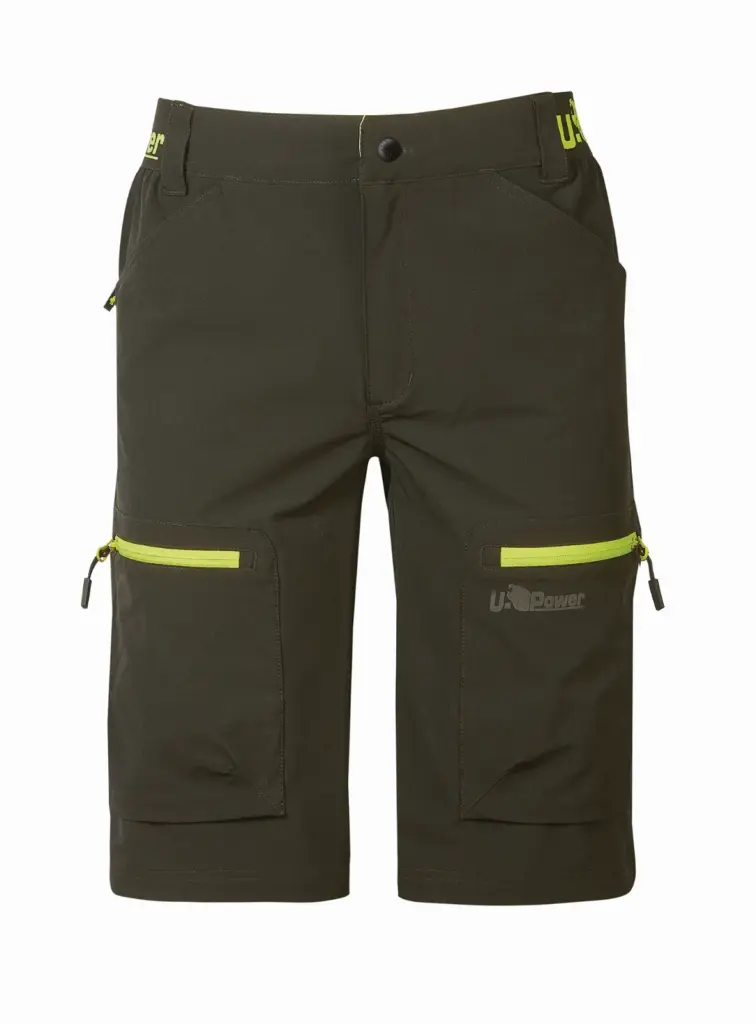 Herenbermuda Ares, dark green — productfoto 5