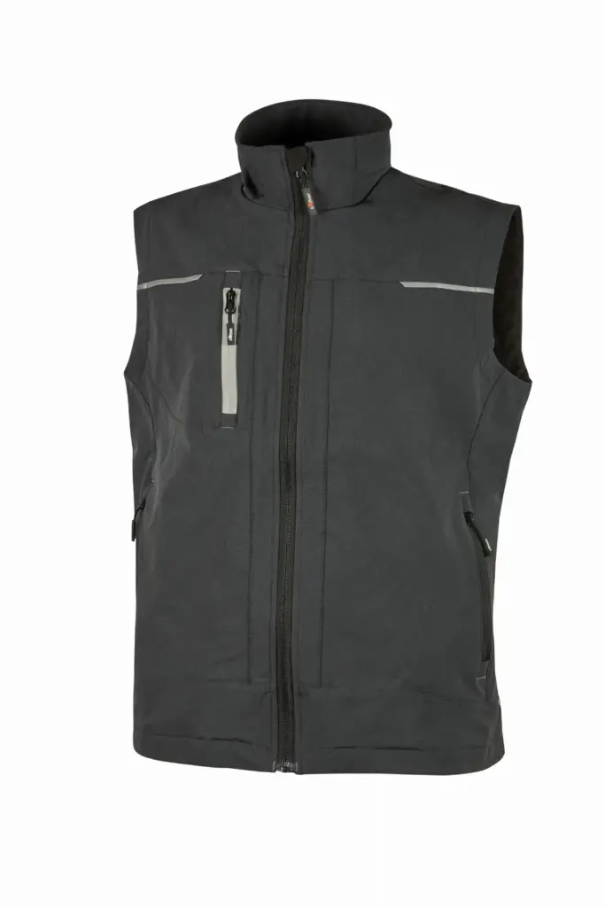 PS_UPPE181_ASPHALTGREY - Hidalgo-werbeartikel Heren Universe gilet, asphalt grey — productfoto 2