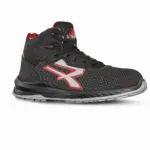 Veiligheidsschoen Stoccolma, black / grey / red
