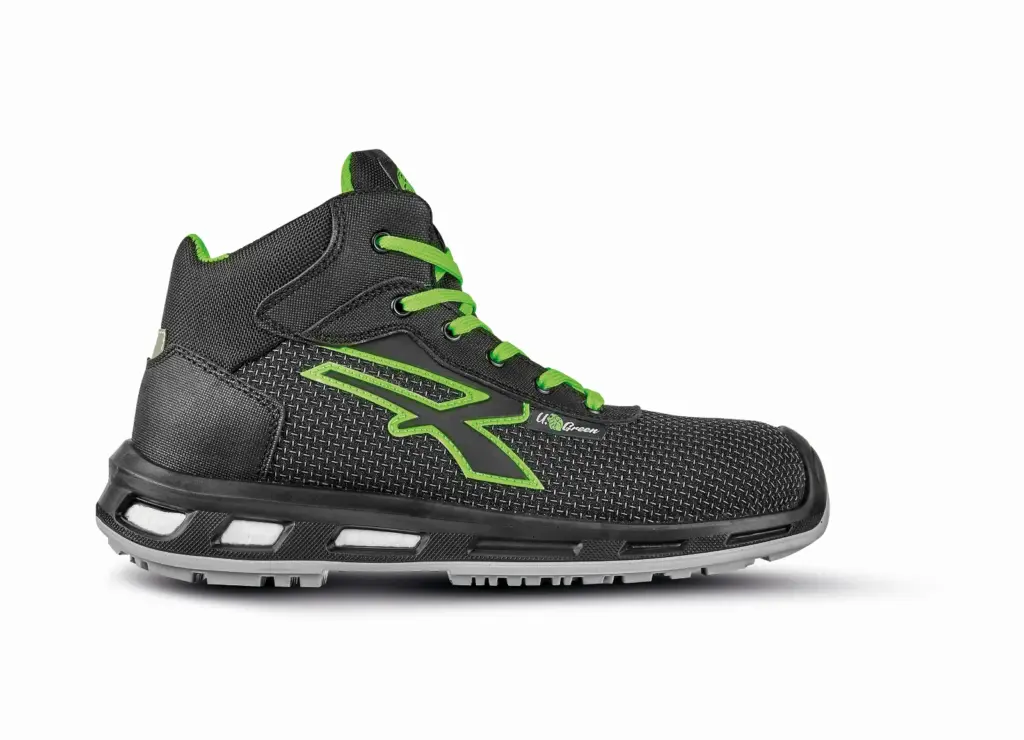 Veiligheidsschoen Ventura, black / green — productfoto 2