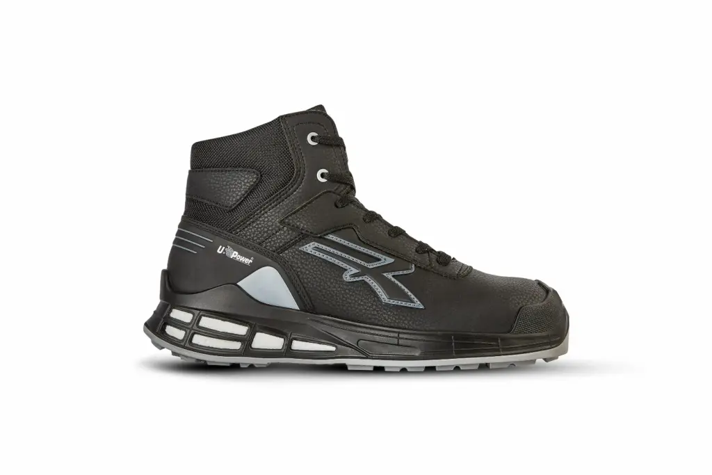 Veiligheidsschoen Caleb, black / grey — productfoto 2