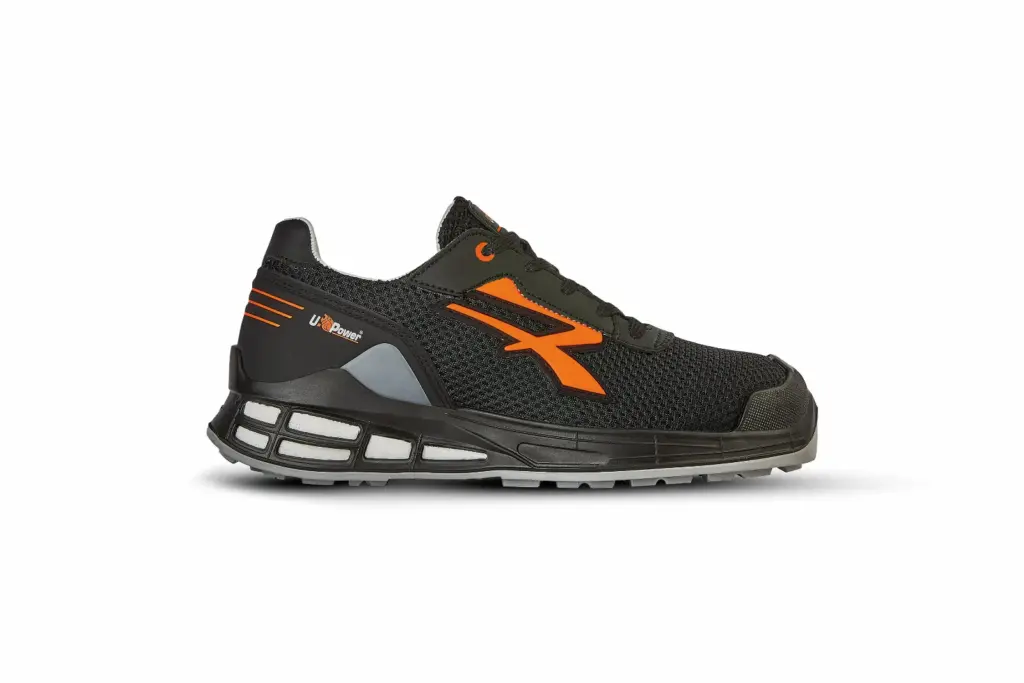 Veiligheidsschoen model Irvin, black / orange