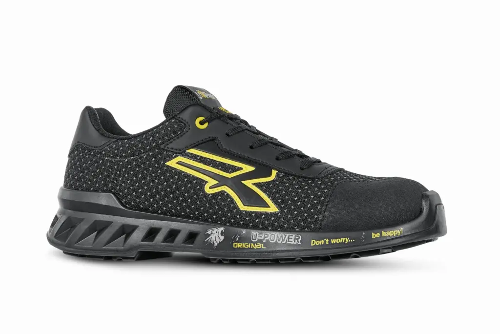 Veiligheidsschoen model Matt, black / yellow — productfoto 2