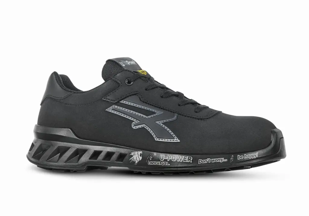 Veiligheidsschoen model Ben, black / grey — productfoto 2