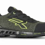 Veiligheidsschoen model Robin, black / green — productfoto 4
