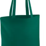 Shopper met lange hengsels, bottle green — productfoto 6