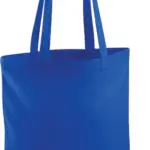 Shopper met lange hengsels, bright royal — productfoto 8