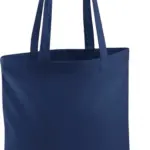 Shopper met lange hengsels, french navy — productfoto 18