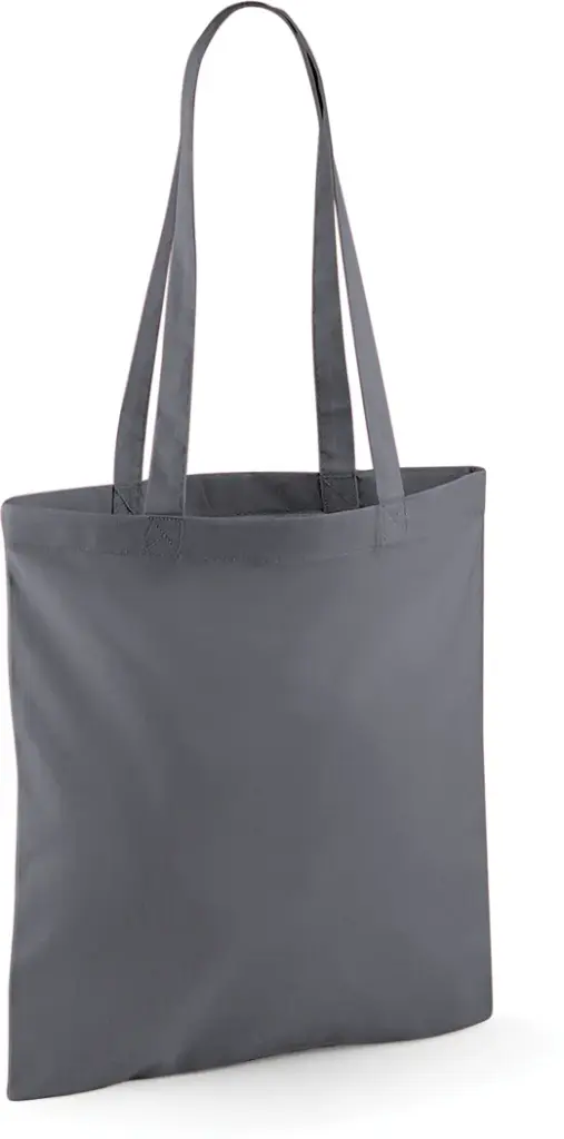 Shopper met lange hengsels, graphite grey — productfoto 20