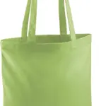Shopper met lange hengsels, kiwi — productfoto 22