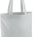 Shopper met lange hengsels, light grey — productfoto 25