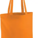 Shopper met lange hengsels, orange — productfoto 31