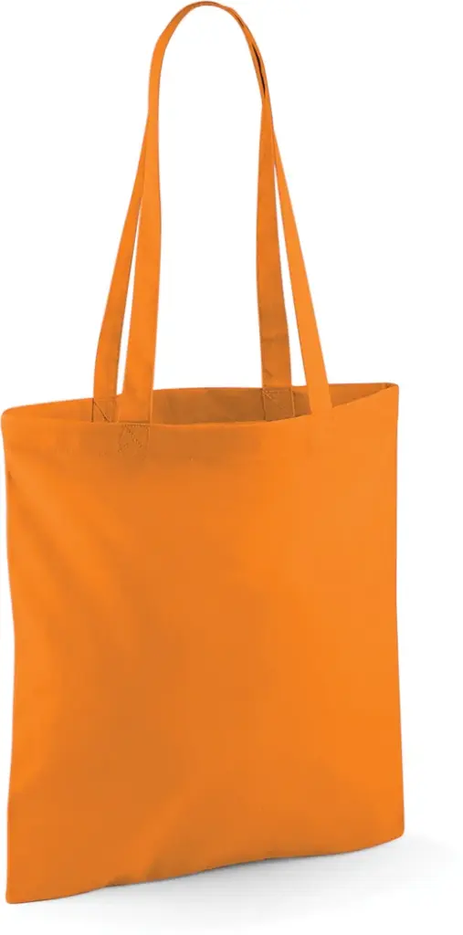 Shopper met lange hengsels, orange — productfoto 31