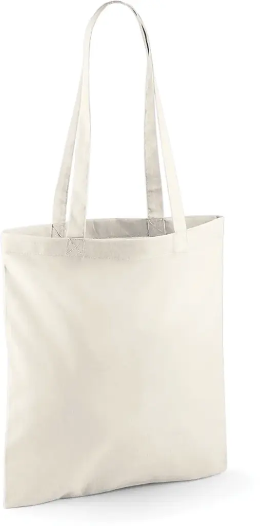 Shopper met lange hengsels, sand — productfoto 36