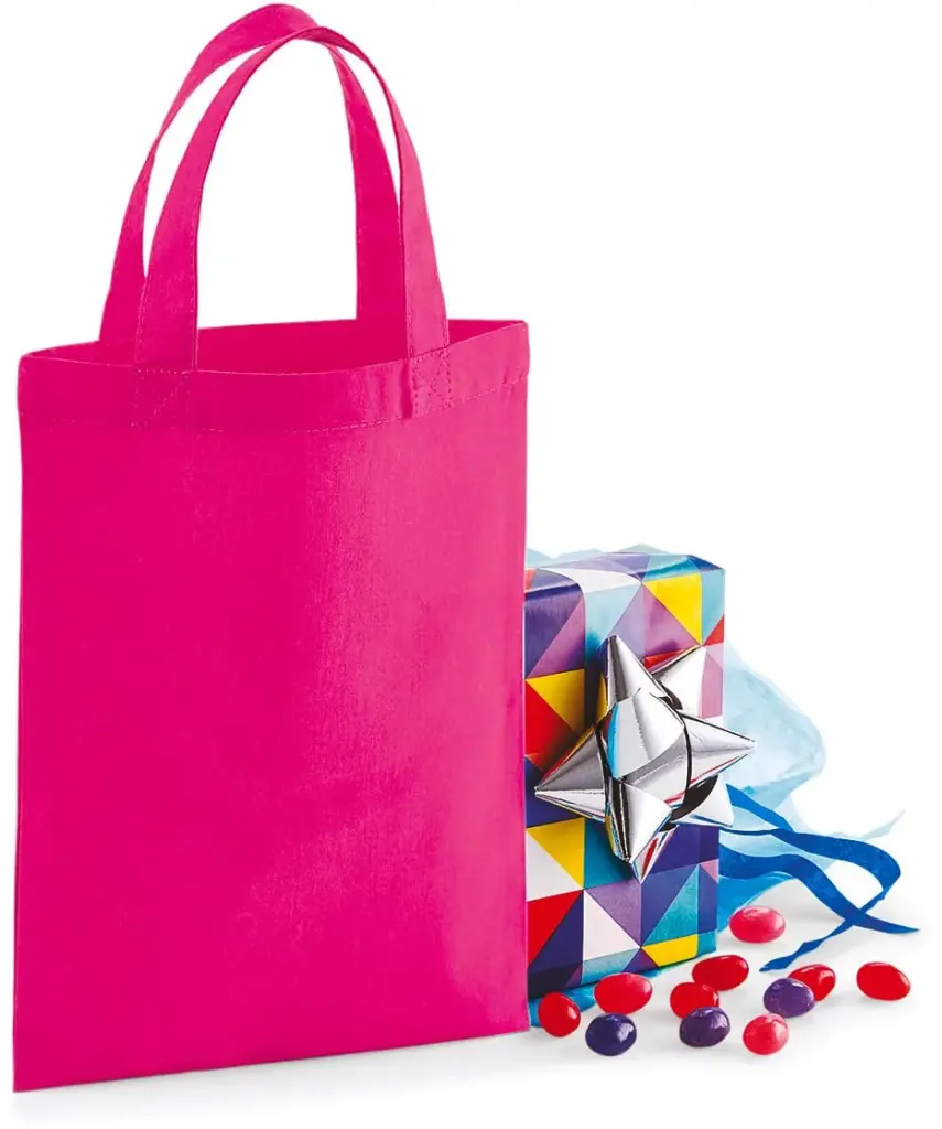 W103-5_2018 - Hidalgo-werbeartikel Katoenen party bag — productfoto 3
