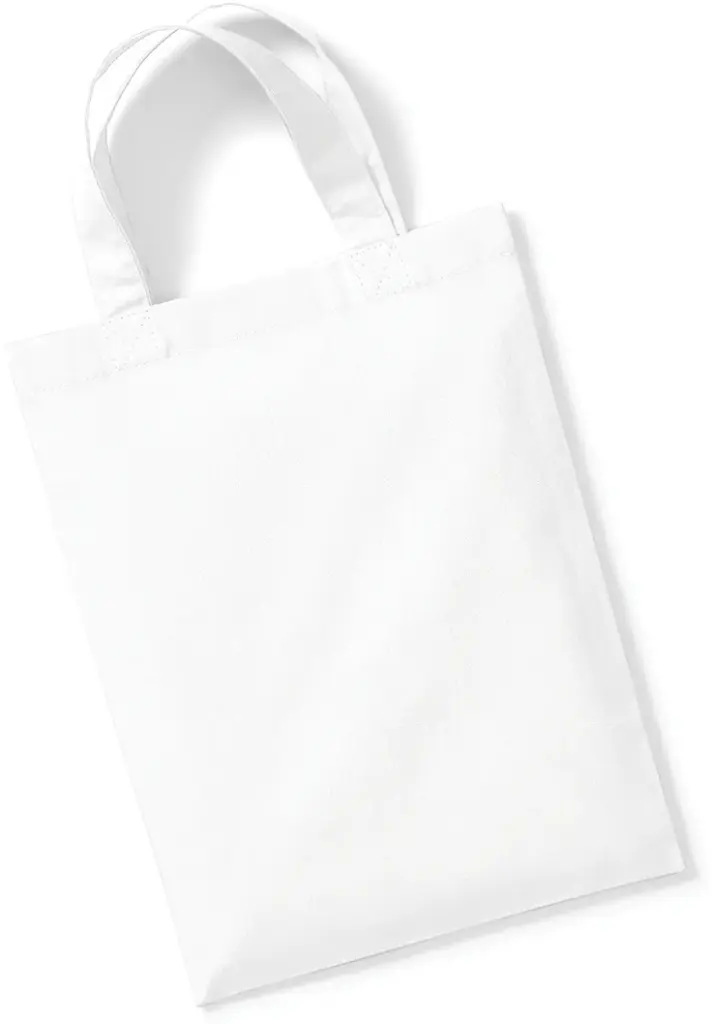 PS_W103-FF_WHITE - Hidalgo-werbeartikel Katoenen party bag, white — productfoto 7