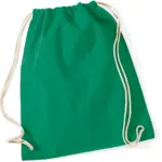 Katoenen gymtas, kelly green — productfoto 17