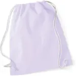 Katoenen gymtas, lavender / white — productfoto 18