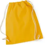 Katoenen gymtas, mustard — productfoto 21