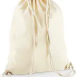 Katoenen gymtas, natural — productfoto 32