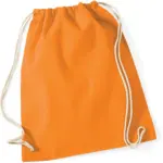 Katoenen gymtas, orange — productfoto 24