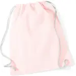 Katoenen gymtas, pastel pink / white — productfoto 26