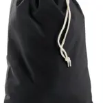 Katoenen stuffbag, black — productfoto 3