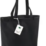 Organic Cotton Shopper, black — productfoto 3